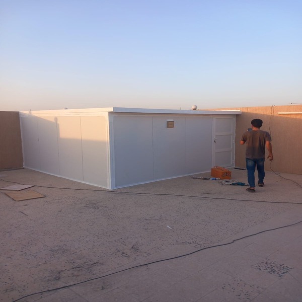 تركيب ساندويش بنل غرف ملاحق ابها والخميس
